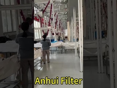 Thùng lọc chống tĩnh polyester 550GSM PTFE Membrane cho máy thu bụi