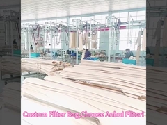 500GSM 550GSM túi lọc công nghiệp polyester cho máy thu bụi