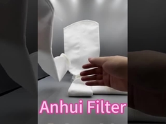 Vòng tròn treo may nylon 60 Micron lưới túi lọc với vòng nhựa