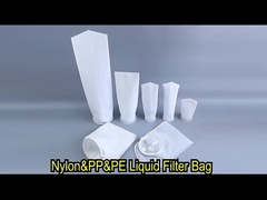 Công nghiệp bôi trơn Polyester túi lọc chất lỏng / 400 Micron Mesh Bag