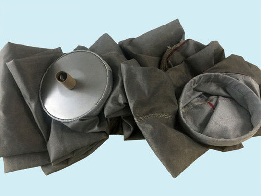 chất lượng  Professional Fiberglass Filter Bag / Cement Dust Collector Bags Customized Size nhà máy