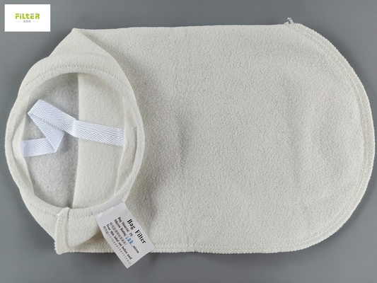 Túi lọc chất lỏng hàn vòng nhựa PP / PE / Lưới nylon 100 Micron