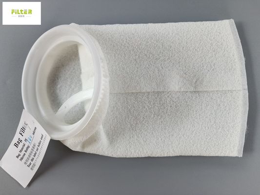 Túi lọc chất lỏng hàn vòng nhựa PP / PE / Lưới nylon 100 Micron