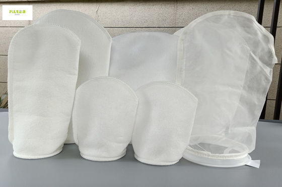 Túi lọc Polypropylene Polyester 100 Micron với chỉ khâu / nóng chảy