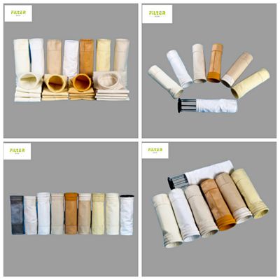 Nomex Aramid kim đột lỗ Túi lọc khí Nomex cho máy hút bụi