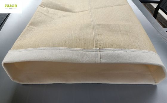 Máy trộn nhựa đường Máy hút bụi Aramid Túi lọc 500gsm