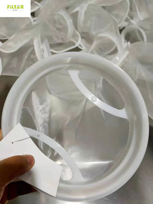 Túi lọc nước nylon tùy chỉnh 25 Micron với vòng nhựa
