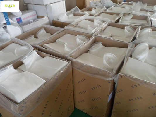 Túi lọc nước nylon tùy chỉnh 25 Micron với vòng nhựa