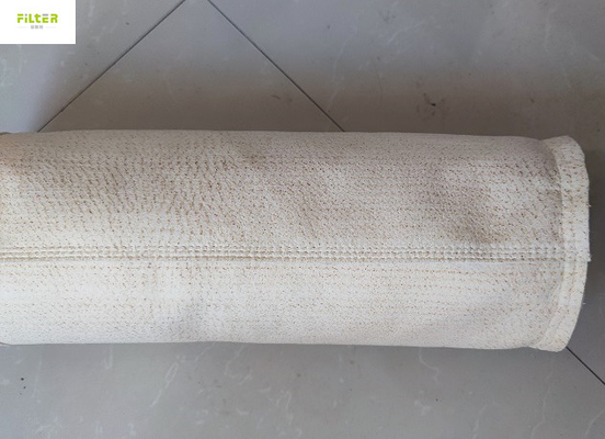 Túi lọc Nomex Aramid công nghiệp 550GSM tùy chỉnh với dây SS