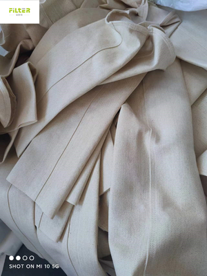 Vớ lọc Nomex Aramid 500GSM ~ 550GSM với keo silicon trong suốt cao