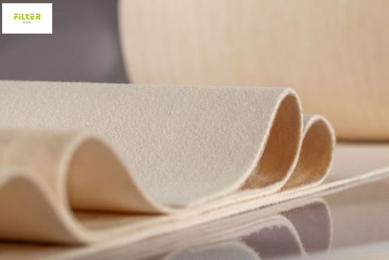 Vải lọc Micron Nomex Aramid 50m / cuộn 450gsm - 550gsm