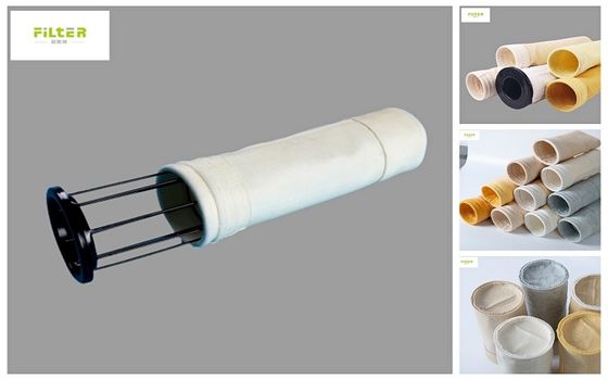 Vớ lọc sợi thủy tinh Nomex Polyetser PPS Tùy chỉnh 300GSM ~ 850GSM