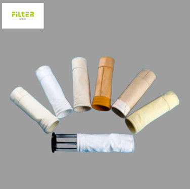 Tay áo lọc Polyester Nomex Aramid công nghiệp cho nhà máy thép Ống xi măng