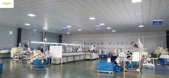 Túi lọc sợi thủy tinh Nomex PP P84 PTFE PPS tròn cho máy hút bụi