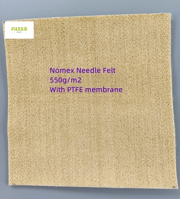 Vải lọc bụi không dệt Nomex Metamax cho bộ thu lọc khí