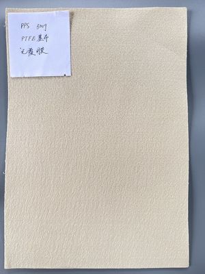Vải lọc công nghiệp 450gsm - 550gsm Vải nỉ PPS cho túi lọc