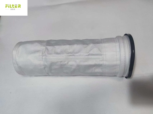Túi lọc PTFE 750gsm nhiệt độ cao và lồng lọc SS304