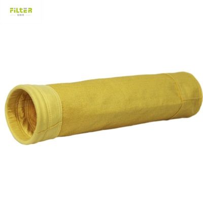 Singeing Calendering PPS PTFE Filter Bag cho máy thu bụi nhà máy điện