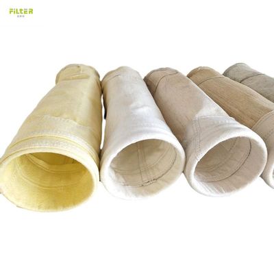 Polyester Aramid PPS Bộ sưu tập bụi túi lọc không dệt felt kim