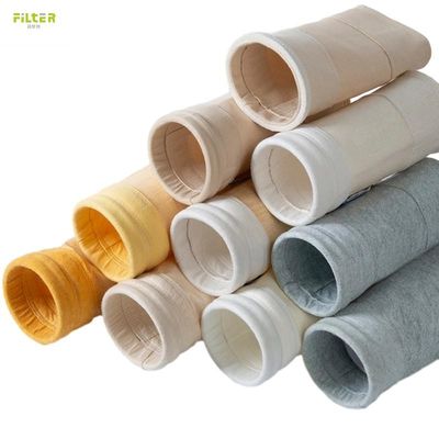550gm túi lọc polyester cho bộ sưu tập bụi xi măng với chống tĩnh