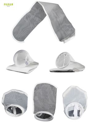 Túi lọc chất lỏng chống hóa học có sẵn trong vật liệu polyester nylon và polypropylene cho công nghiệp