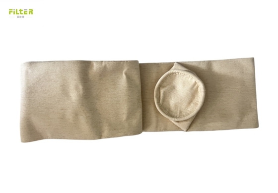 550gm Industrial Nomex Aramid Bag Bộ lọc bụi Bộ lọc xi măng