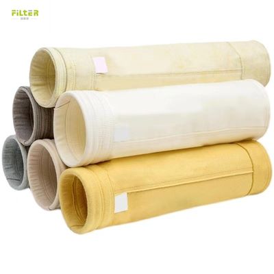 Polyester Filter Bag Đường kính và chiều dài tùy chỉnh với khả năng chống xói cạnh tranh và mạnh mẽ cho công nghiệp