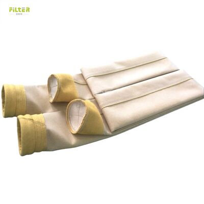 Túi lọc Polyester P84 với các đặc tính Thiêu kết, Lịch và Nhúng PTFE để Tăng cường Độ bền và Hiệu suất Lọc