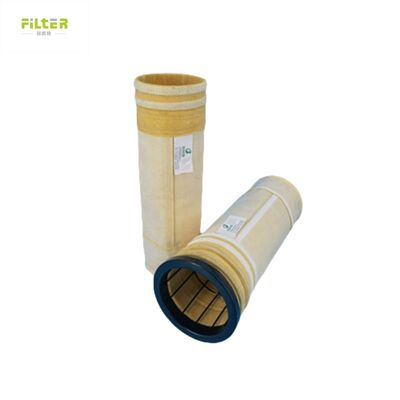 túi lọc nhiệt độ cao Polyester Nomex PTFE PPS P84 Sợi thủy tinh Công nghiệp felt để thu thập bụi xi măng mỏ than nhà máy thép