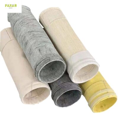 Túi lọc Polyester Aramid với lớp phủ PTFE cho các ứng dụng đốt công nghiệp, độ bền kéo cao và khả năng kháng hóa chất
