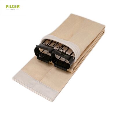 Túi lọc PPS polyester PTFE Aramid để lọc khí khói