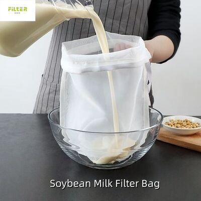 Túi lọc nước ép nylon cấp thực phẩm Bộ lọc lưới mịn có thể giặt được cho nước ép rau quả