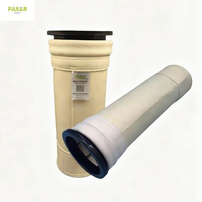 Các túi lọc PPS được sản xuất với cường độ cao và xử lý hoàn thiện tuyệt vời cho nhà máy xi măng và nồi hơi đốt than