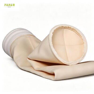 Túi lọc OEM Aramid Nomex PPS Polyester PTFE cho Bộ lọc khí