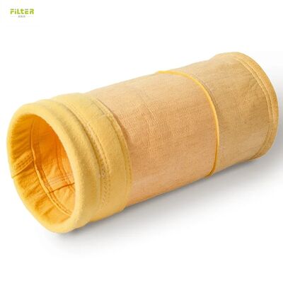 Bộ lọc túi công nghiệp PPS Áramit PTFE vớ để loại bỏ bụi