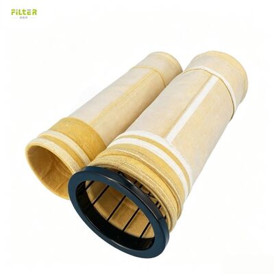 Túi lọc meta Aramid chịu nhiệt, túi lọc PTFE, túi lọc Polyester