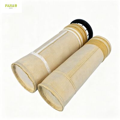 Túi lọc nhiệt độ cao Aramid / Sợi thủy tinh / PPS túi lọc bụi