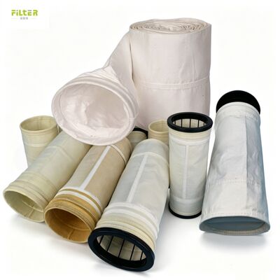 Phòng lọc bụi kháng cao Polyester Nomex Fiberglass PPS cho máy thu bụi nồi hơi