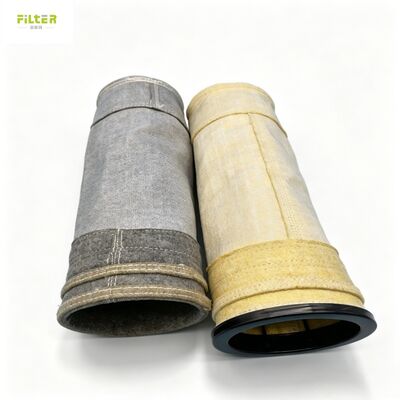 Manufacture High temperature PPS aramid fiberglass dust filter bag for baghouse