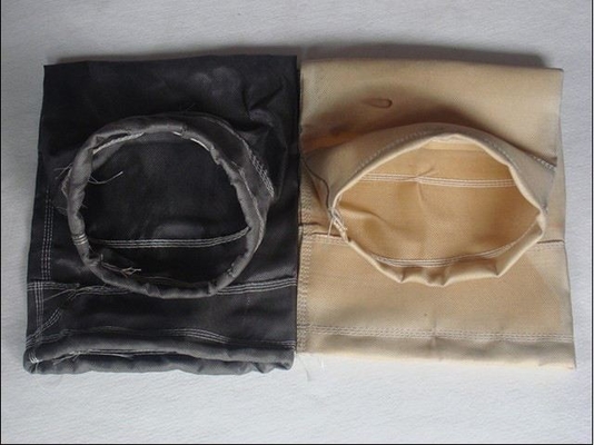 Oil&Water Repellent Fiberglass Filter Bag 630GSM Độ dài tùy chỉnh