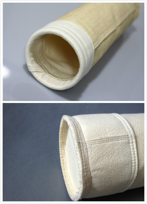 Túi lọc bụi Nomex Túi lọc chống thủy phân 450GSM ~ 550GSM
