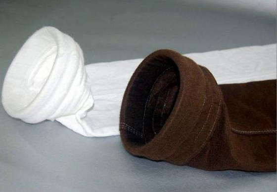 Nhà máy điện Pt Baghouse Bộ lọc Túi 750GSM 1000mm ~ 8000mm Chiều dài