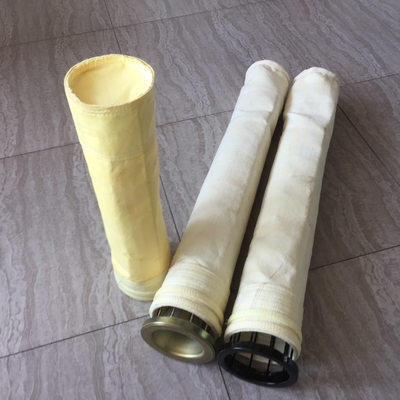 Túi lọc PPS Baghouse tùy chỉnh Túi chống cháy tốt cho nồi hơi đốt than
