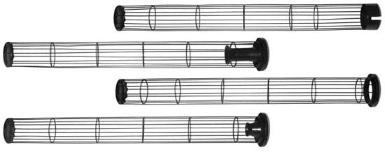 Spay Silicon mạ kẽm nhiệt độ cao Bộ lọc Túi lồng / Túi hỗ trợ Lồng hình dạng tùy chỉnh