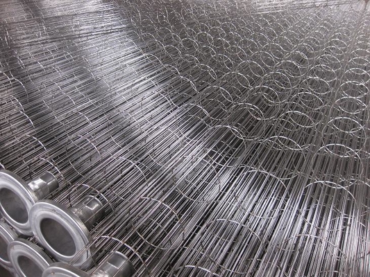 16 dây dọc Túi lọc công nghiệp SS304 Lồng thiết kế Cutomized cho túi lọc bụi