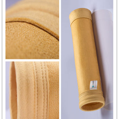 Túi lọc nhiệt độ cao 550gsm Polyimide (P84) Túi chống axit & chống kiềm và tuổi thọ cao