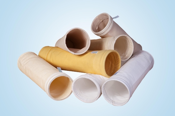 Vải không dệt kim phớt PPS Túi lọc 450GSM ~ 550GSM Đối với nồi hơi đốt than
