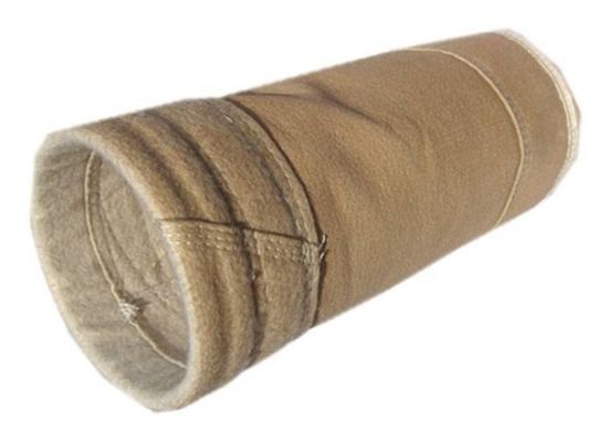 Túi lọc phớt Polyimide P84 với Bộ lọc túi lốc xoáy màng PTFE Giảm áp suất thấp