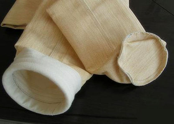Túi lọc Aramid hiệu suất cao / Túi lọc bằng kim phớt Kích thước tùy chỉnh