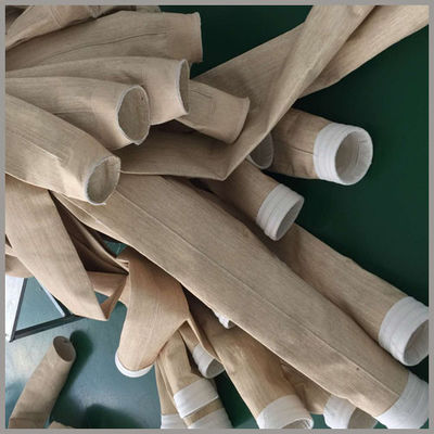 Túi lọc chuyên nghiệp Aramid Túi lọc bụi xi măng Kích thước túi tùy chỉnh